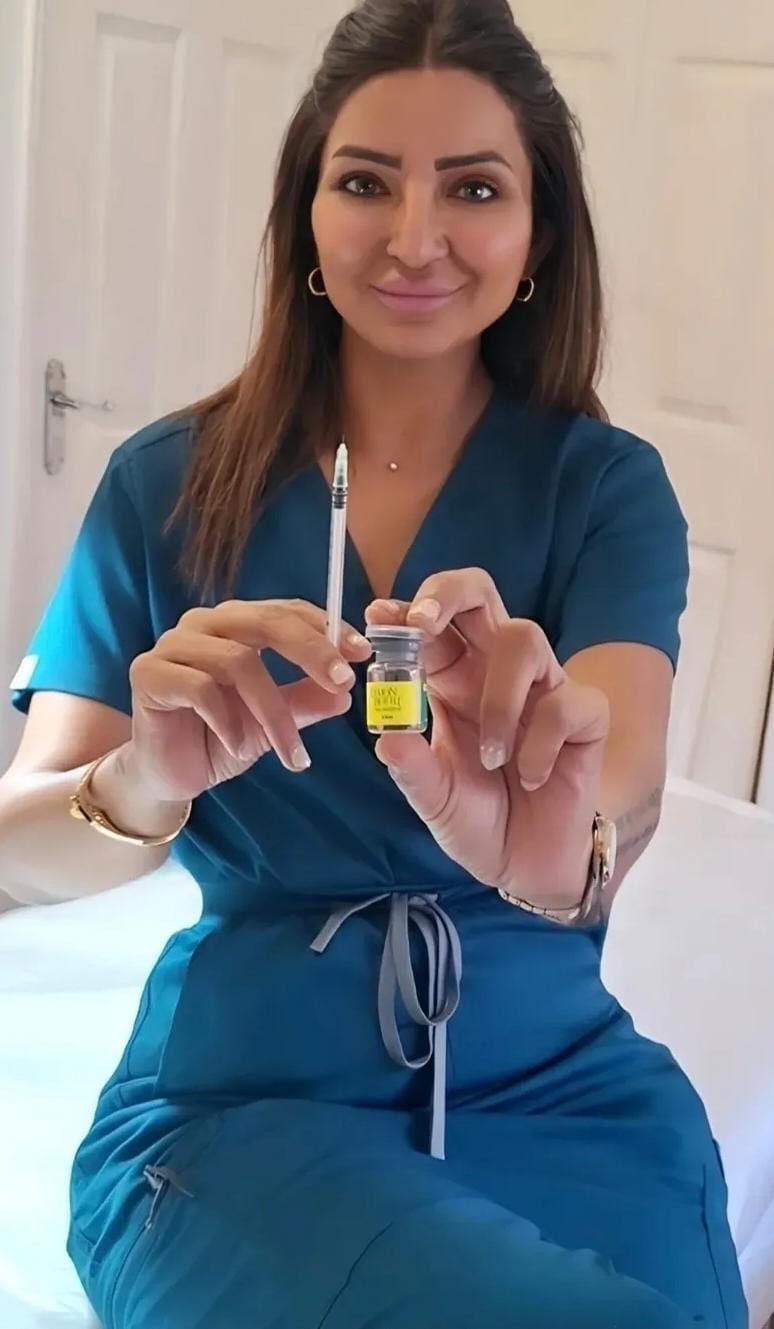Client at Sadie Aesthetics Clinic